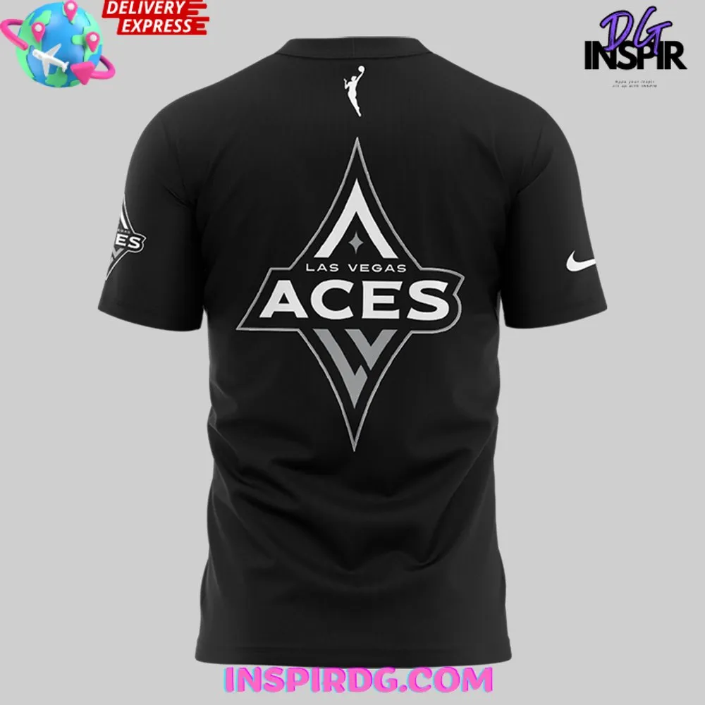 -Las Vegas Aces Wilson Plum 2024 T-Shirt