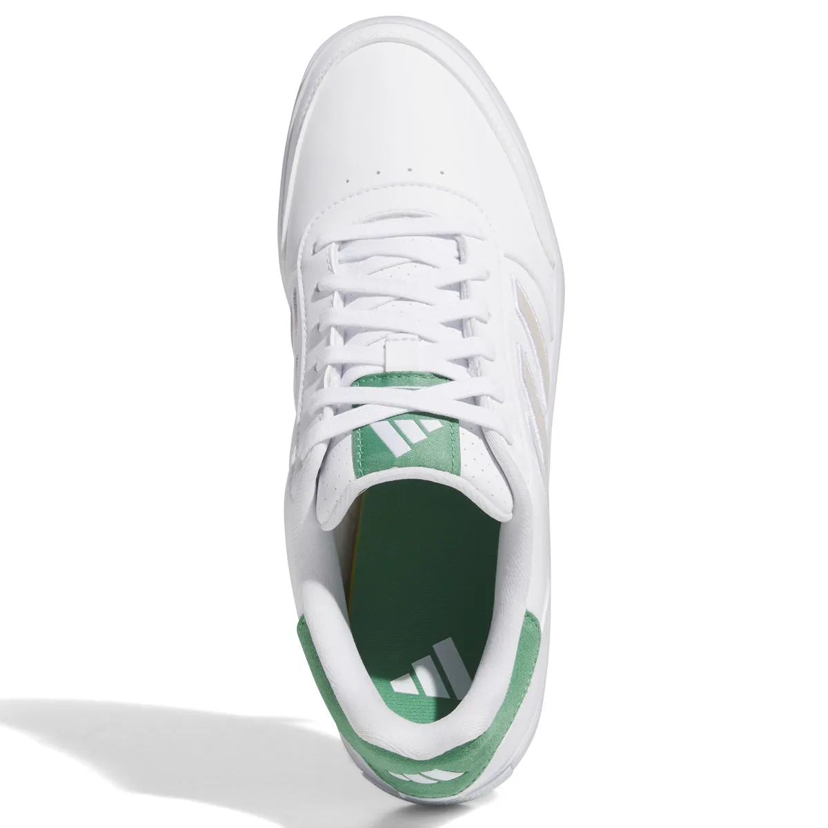 adidas Golf Shoes - White/Green - Retrocross 24 - Spikeless - Preloved