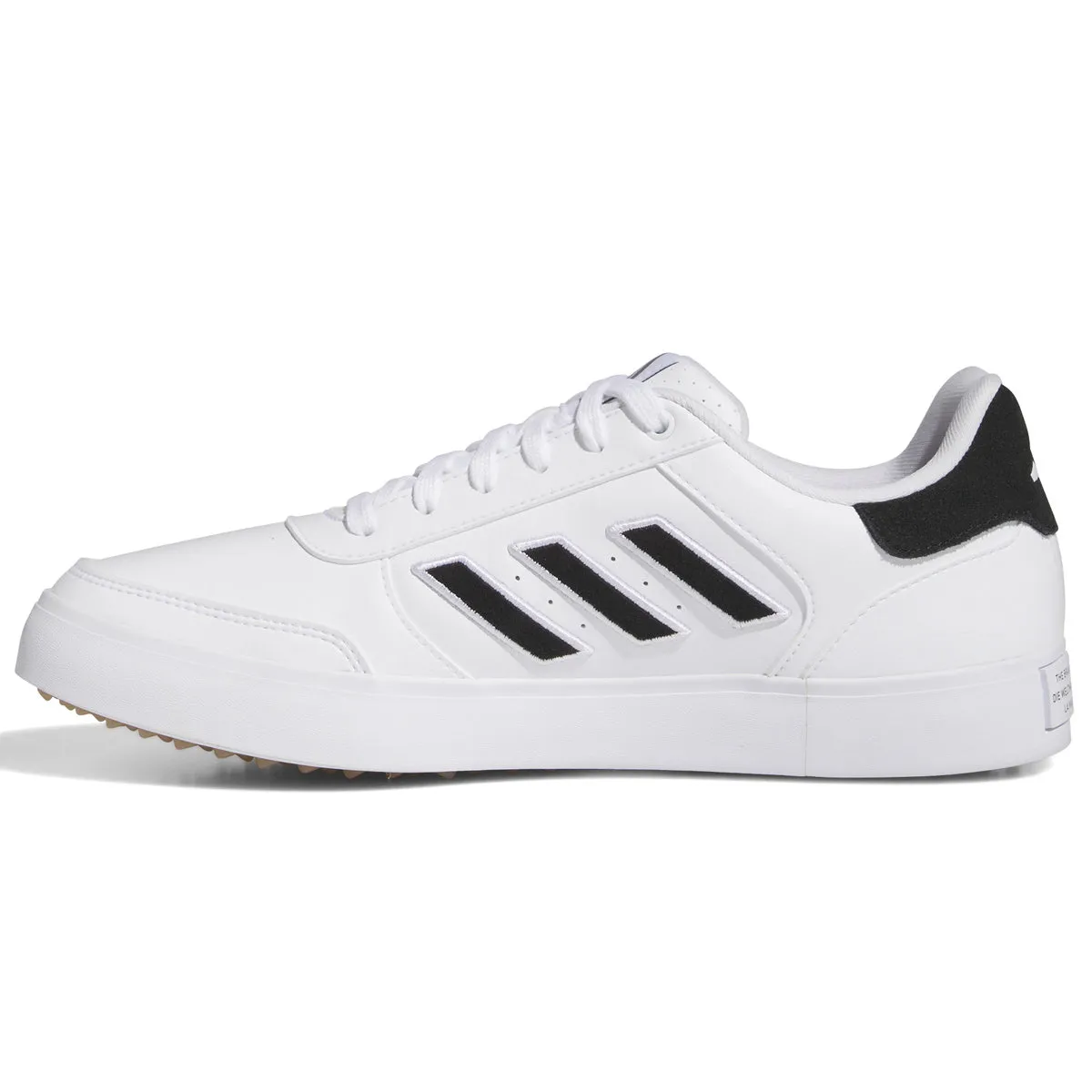 adidas Retrocross 24 Spikeless Golf Shoes White Core Black Gum4