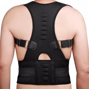 Adjustable Magnetic Posture Corrector Shoulde Back Waist Brace