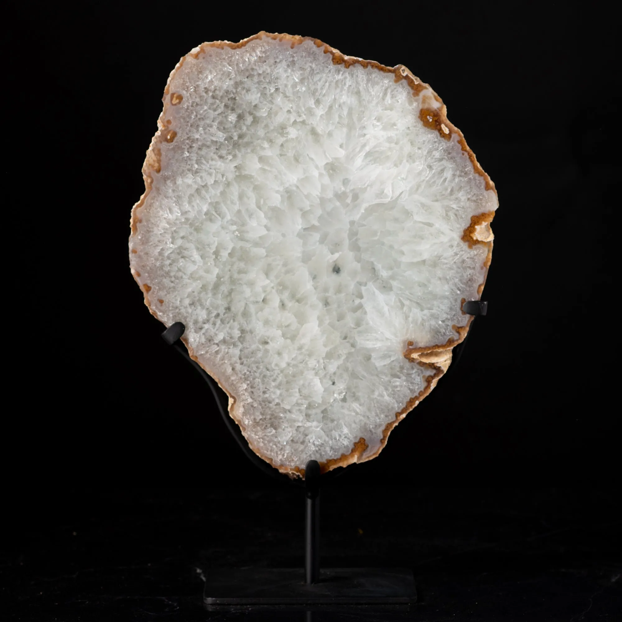 Agate Geode Slice on Stand