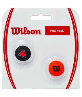 Antivibradores Wilson Pro Feel Clash Dampeners Negro/Rojo