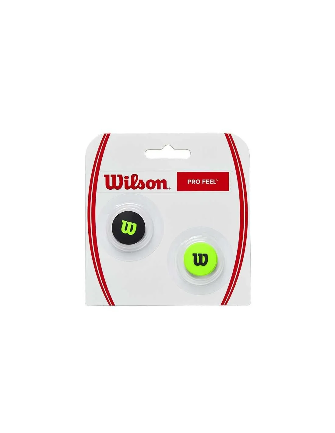 Antivibradores Wilson Pro Feel Clash Dampeners Negro/Verde