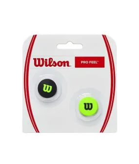 Antivibradores Wilson Pro Feel Clash Dampeners Negro/Verde