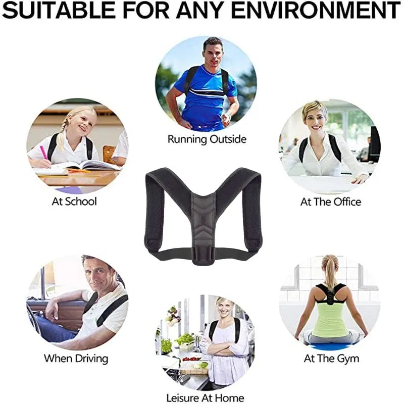 Back Posture Corrector Belt Adjustable Medical Clavicle Spine Shoulder