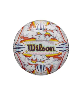 Balones de Voleibol Wilson Graffiti Peace Vb White/Orange Of