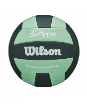 Balón de Voleibol Wilson Super Soft Play Green/Forest Green Of