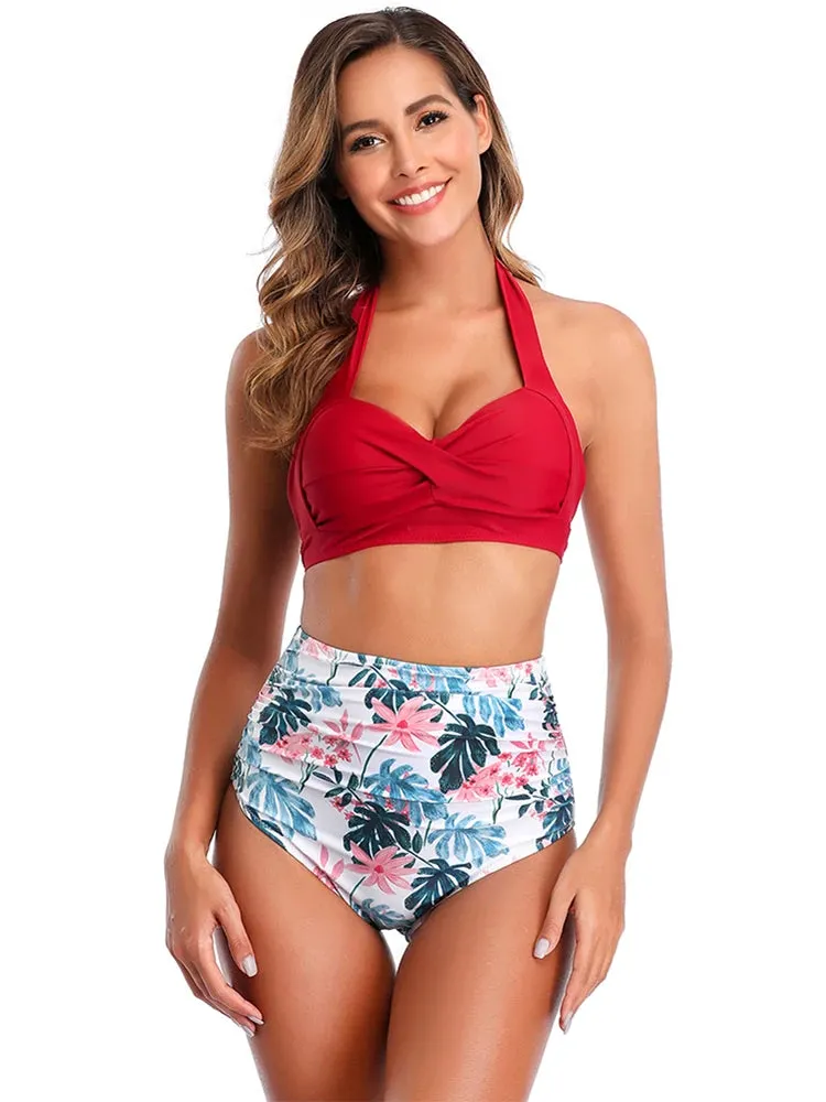 Bandeau Push Up Bikini Two Piece