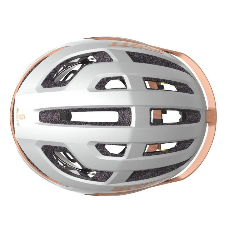 Casco de bicicleta Scott Casco Arx Plus (Blanco perla / beige rosado)