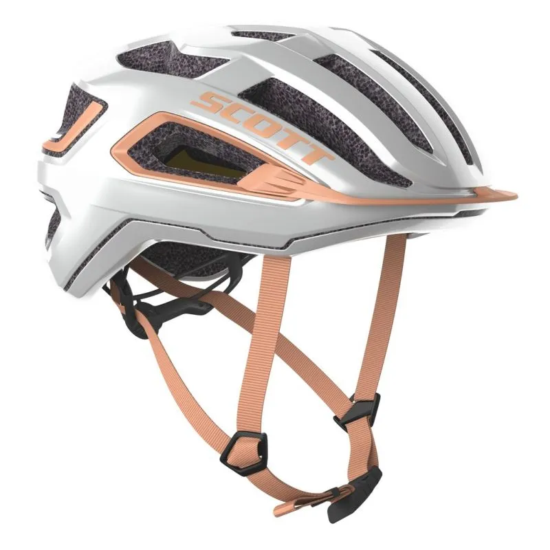 Casco de bicicleta Scott Casco Arx Plus (Blanco perla / beige rosado)