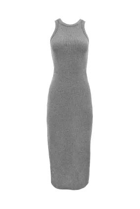 Cassidy Dress in Heather Grey