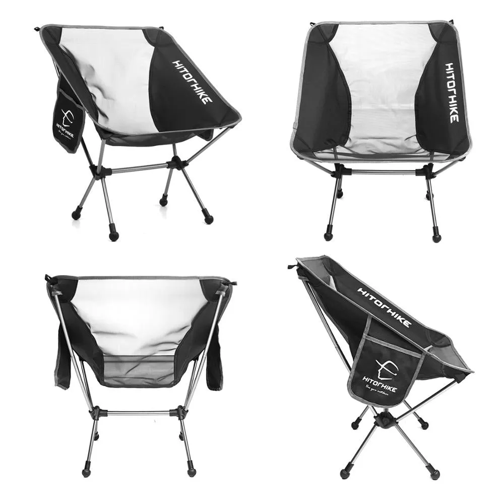 Chaise pliante de voyage ultralégère 950g Hitorhike – camping chair