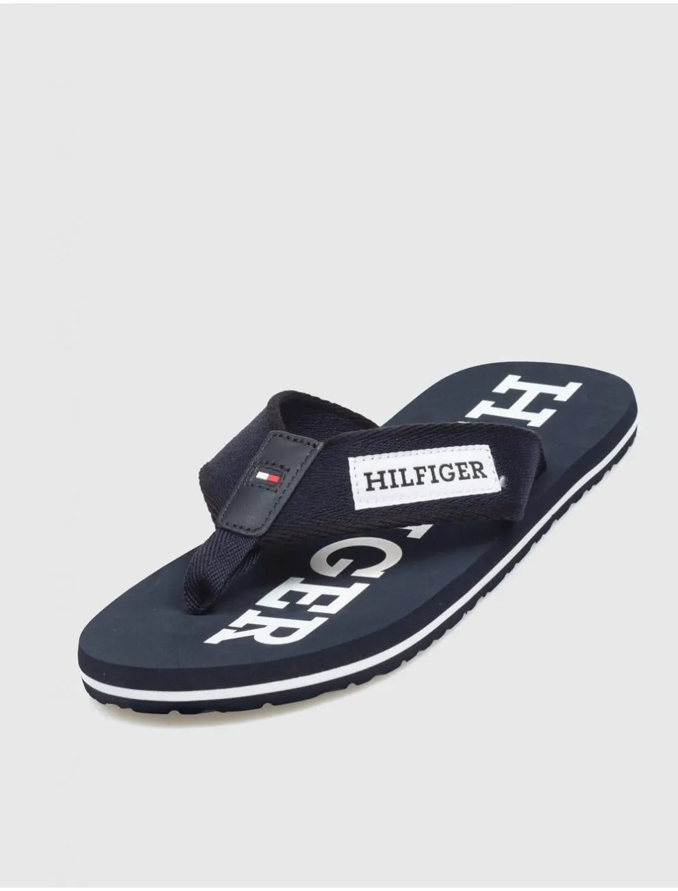 Chancla Tommy Hilfiger Patch Hilfiger Beach Sandal Marino