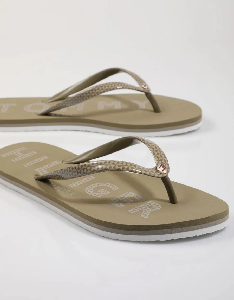  chanclas TOMMY HILFIGER Tommy en Beige 78657