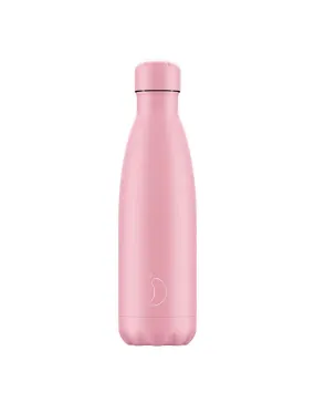 Chillys 500ml Water Bottle All Pink Pastel