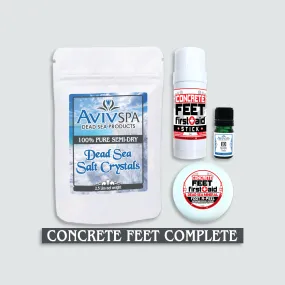 Concrete Feet First Aid COMPLETE