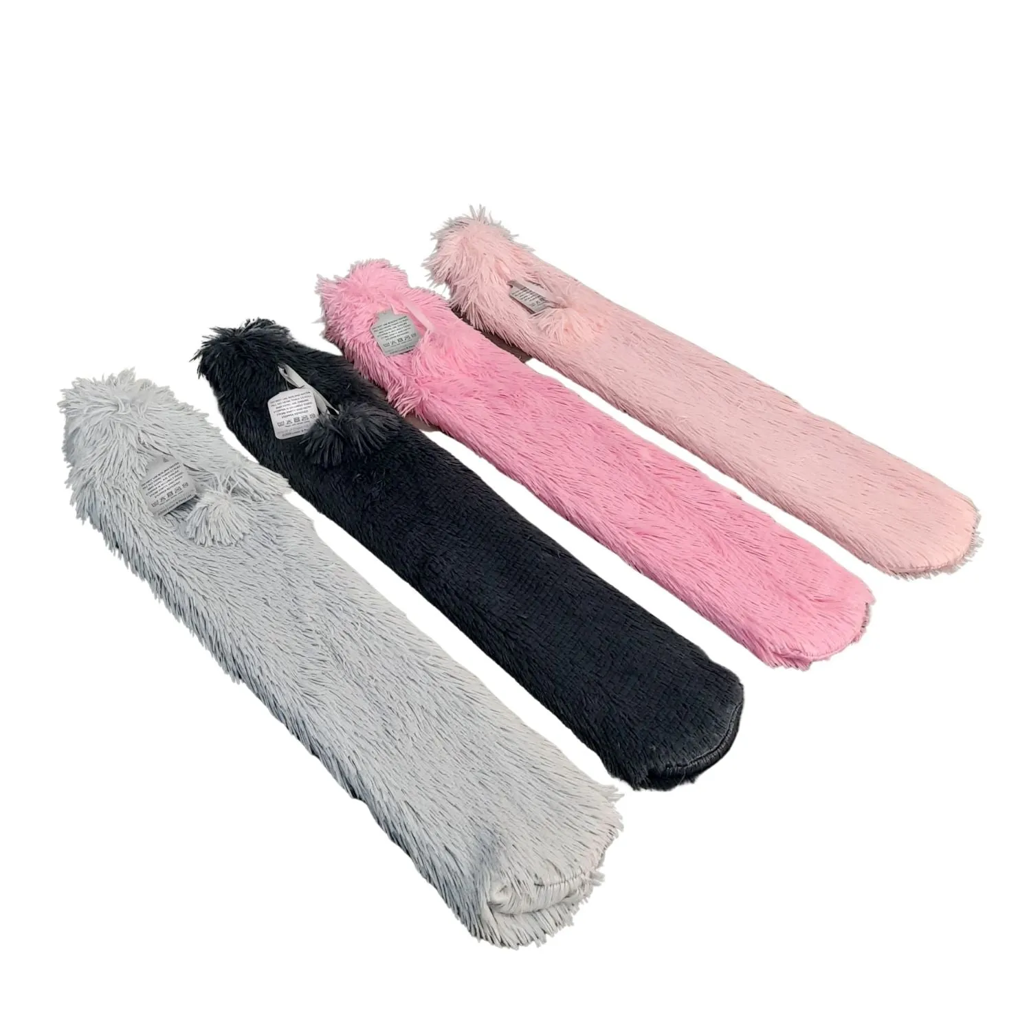 Cosy Long Hot Water Bottle - Dark Grey