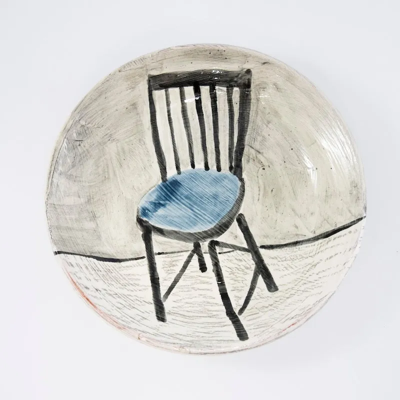 Dinner Plate with Chair