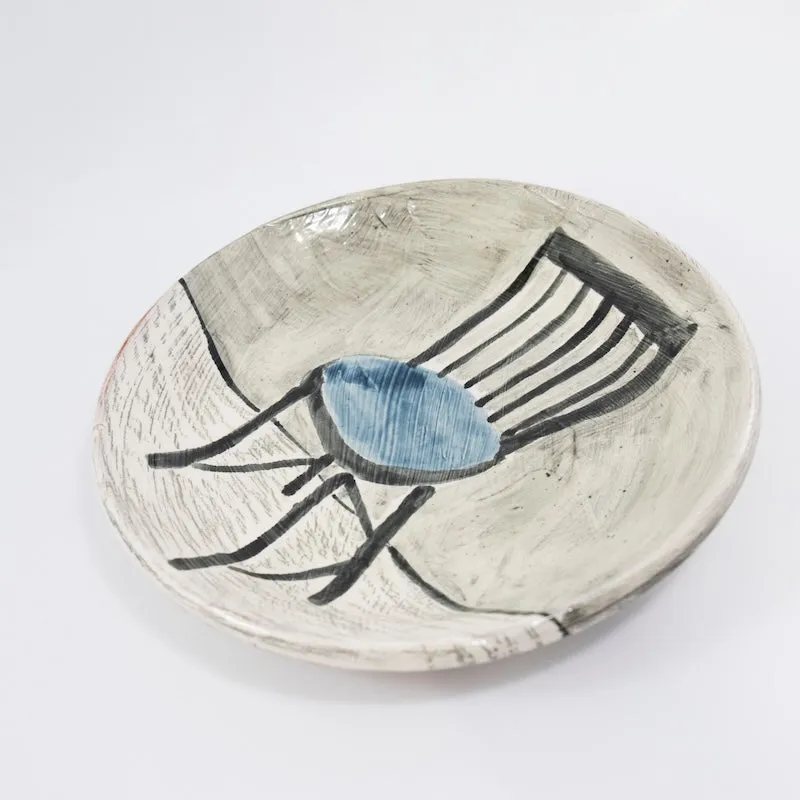 Dinner Plate with Chair