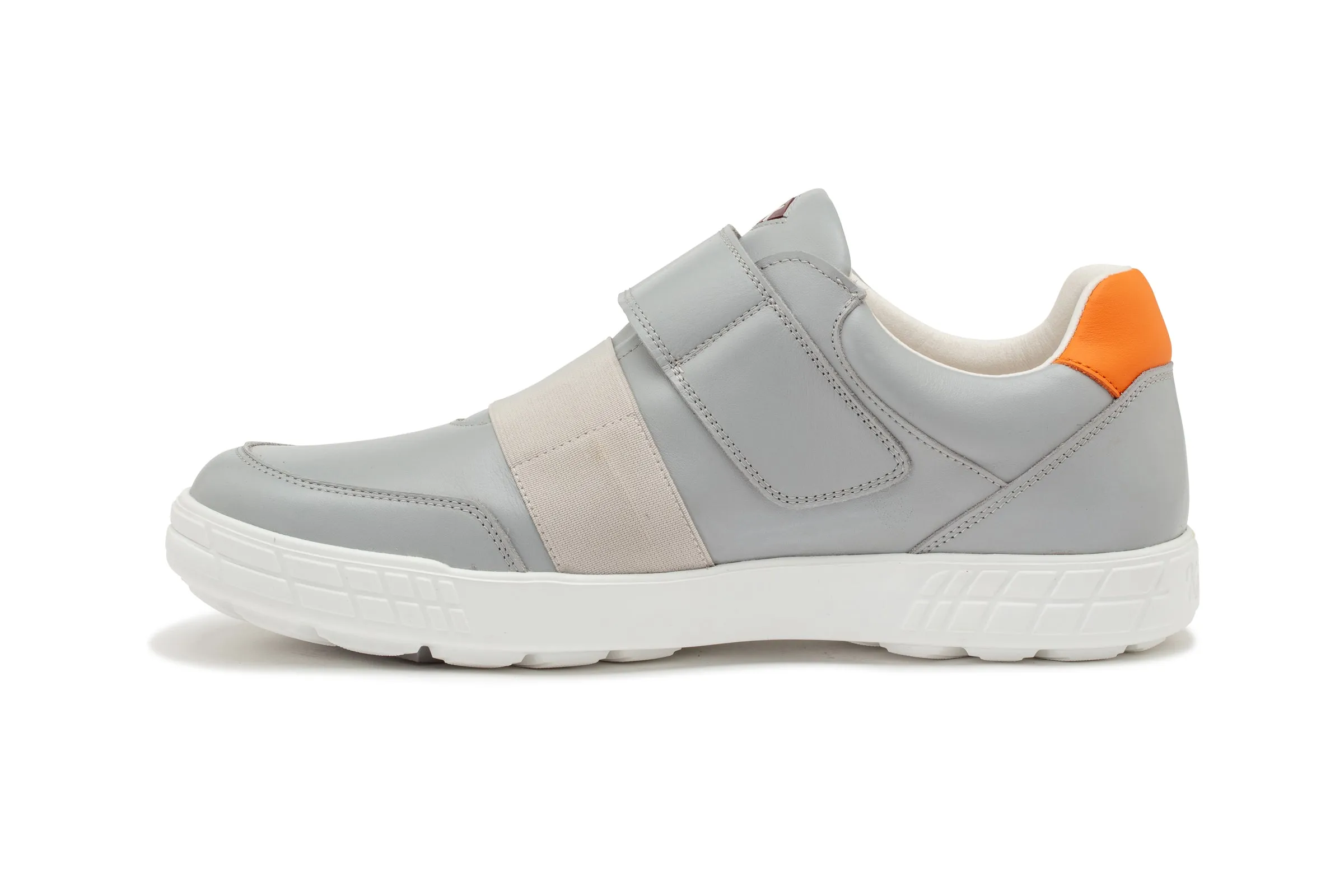 Drive 05   Light Grey|Orange   Men's Golf Shoes   D005 04