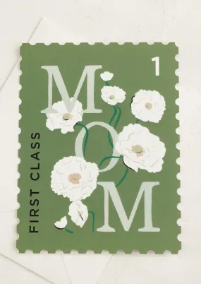 First Class Mom Card