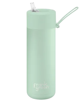 Frank Green 20Oz Reusable Bottle W/ Straw Lid - Mint Gelato - 2024