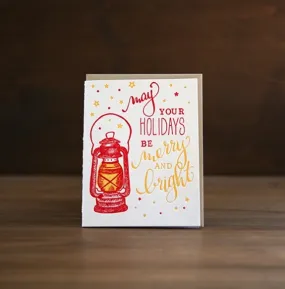 Holiday Lantern Card