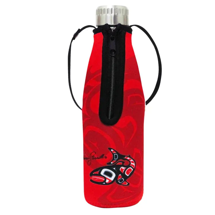 Jamie Sterritt Salmon Water Bottle and Sleeve