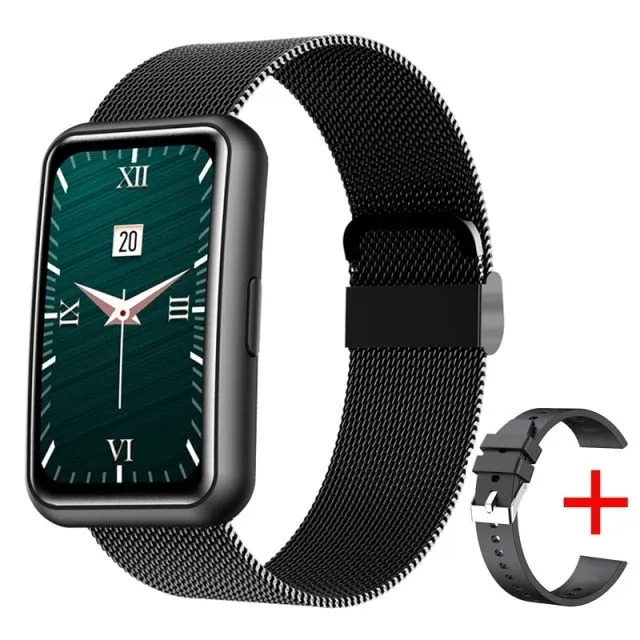 Ladies Sports Fitness Tracker Smartwatch Wristbands for Android IOS