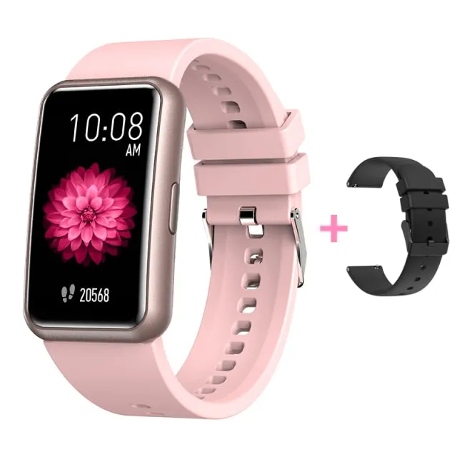 Ladies Sports Fitness Tracker Smartwatch Wristbands for Android IOS