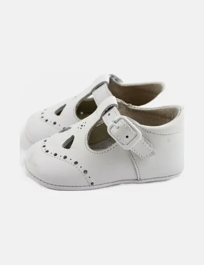 Leon Shoes Primeros pasos blanco