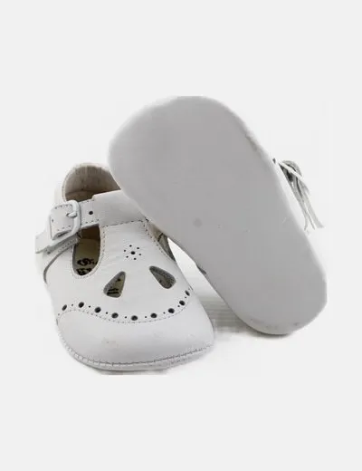 Leon Shoes Primeros pasos blanco