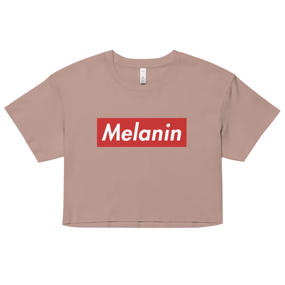 Melanin is Supreme Crop Top