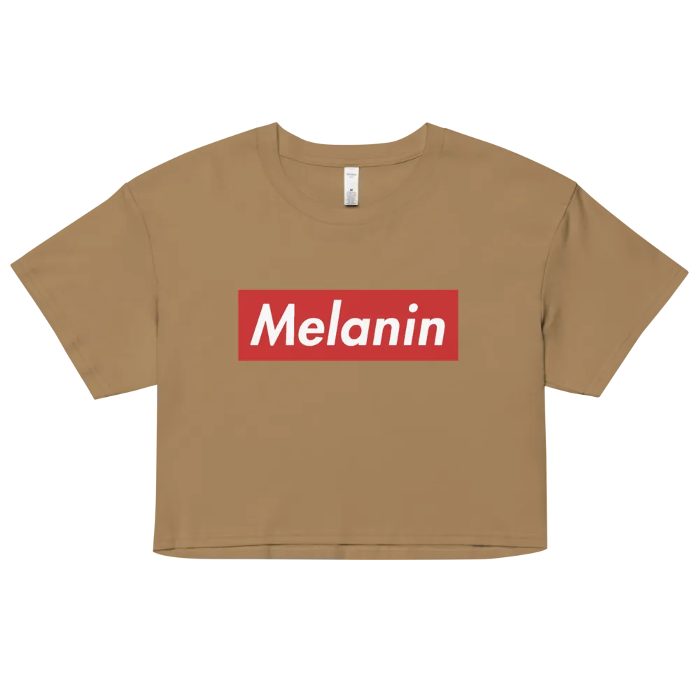 Melanin is Supreme Crop Top