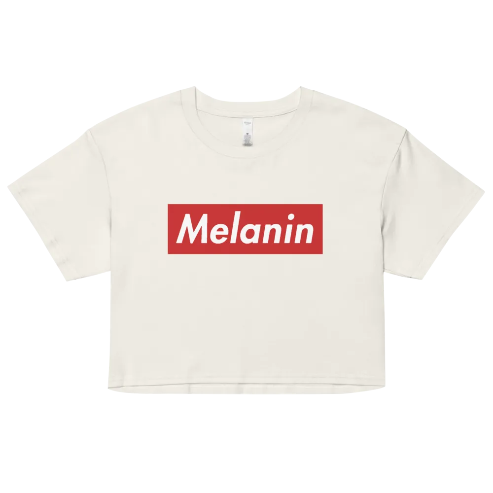 Melanin is Supreme Crop Top