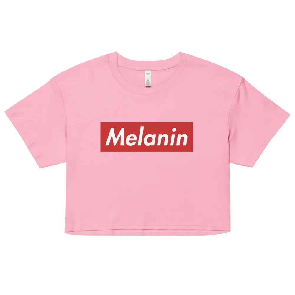 Melanin is Supreme Crop Top