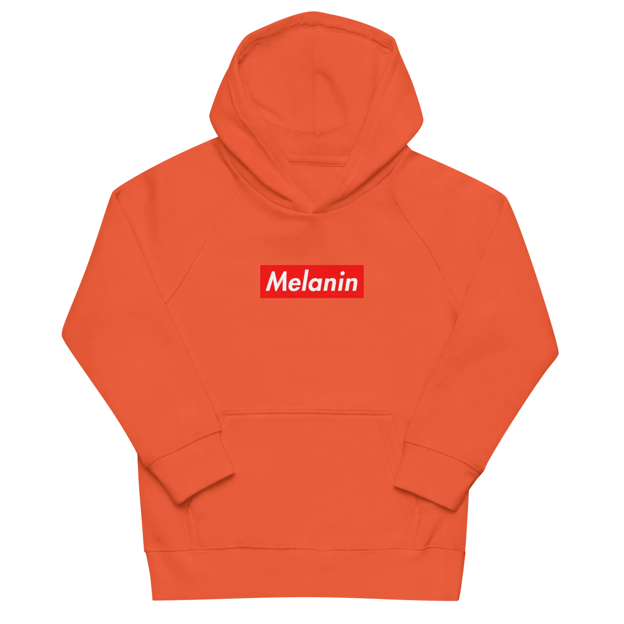 Melanin is Supreme Kids Eco Hoodie