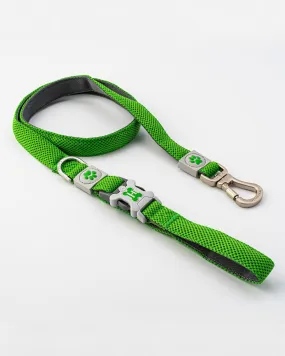 Mesh Dog Leash - Green