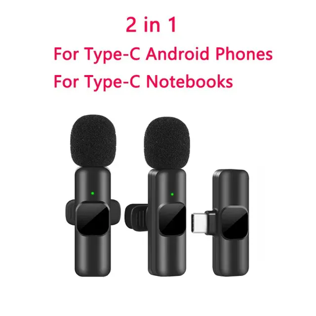 Mini Mic Portable for iPhone Android Live Broadcast