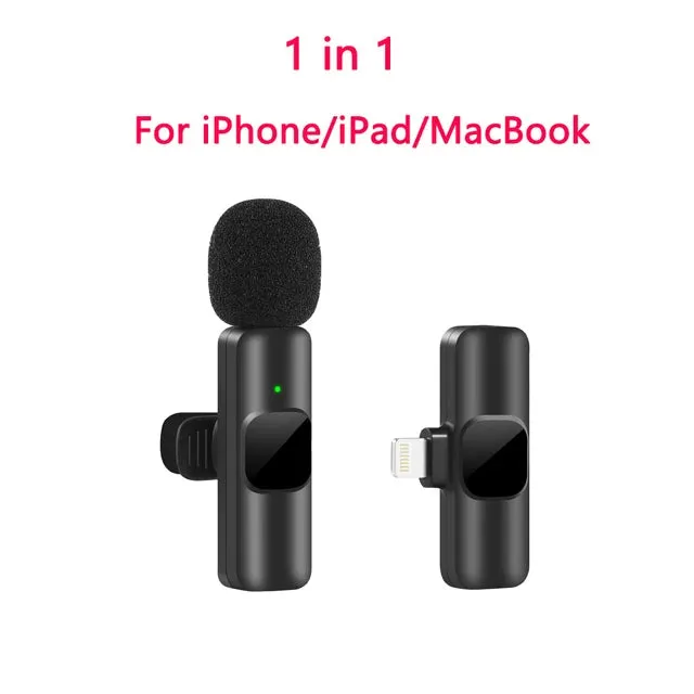 Mini Mic Portable for iPhone Android Live Broadcast