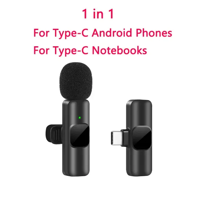 Mini Mic Portable for iPhone Android Live Broadcast