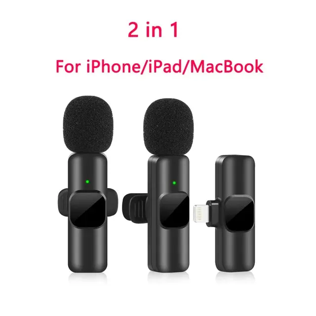 Mini Mic Portable for iPhone Android Live Broadcast