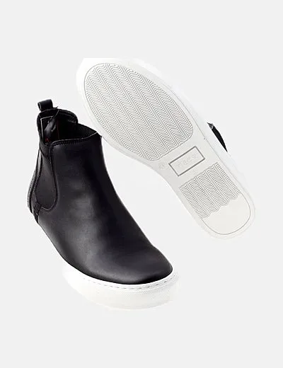 NAE Vegan Shoes Zapatos veganos botines negros