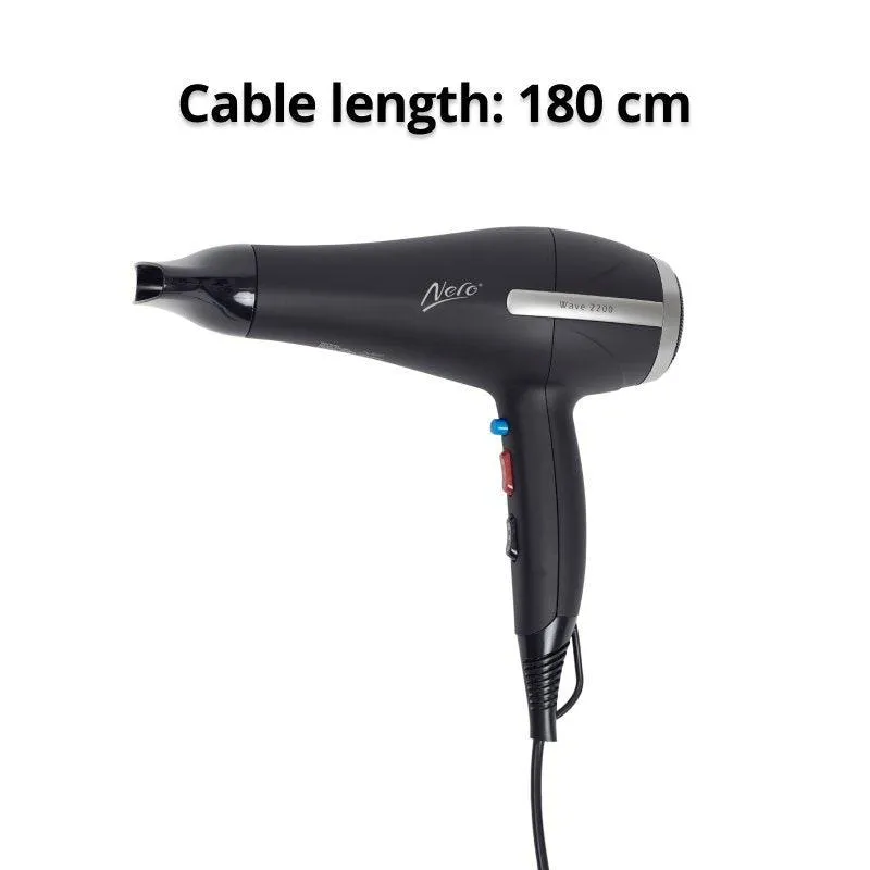 Nero Wave 2200 Hairdryer 2200W Black