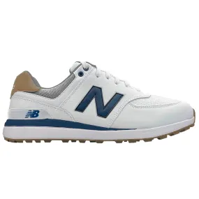 New Balance 574 Golf Shoes - White/Navy