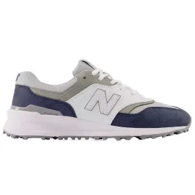 New Balance 997 SL Golf Shoes - White/Navy - Best Price