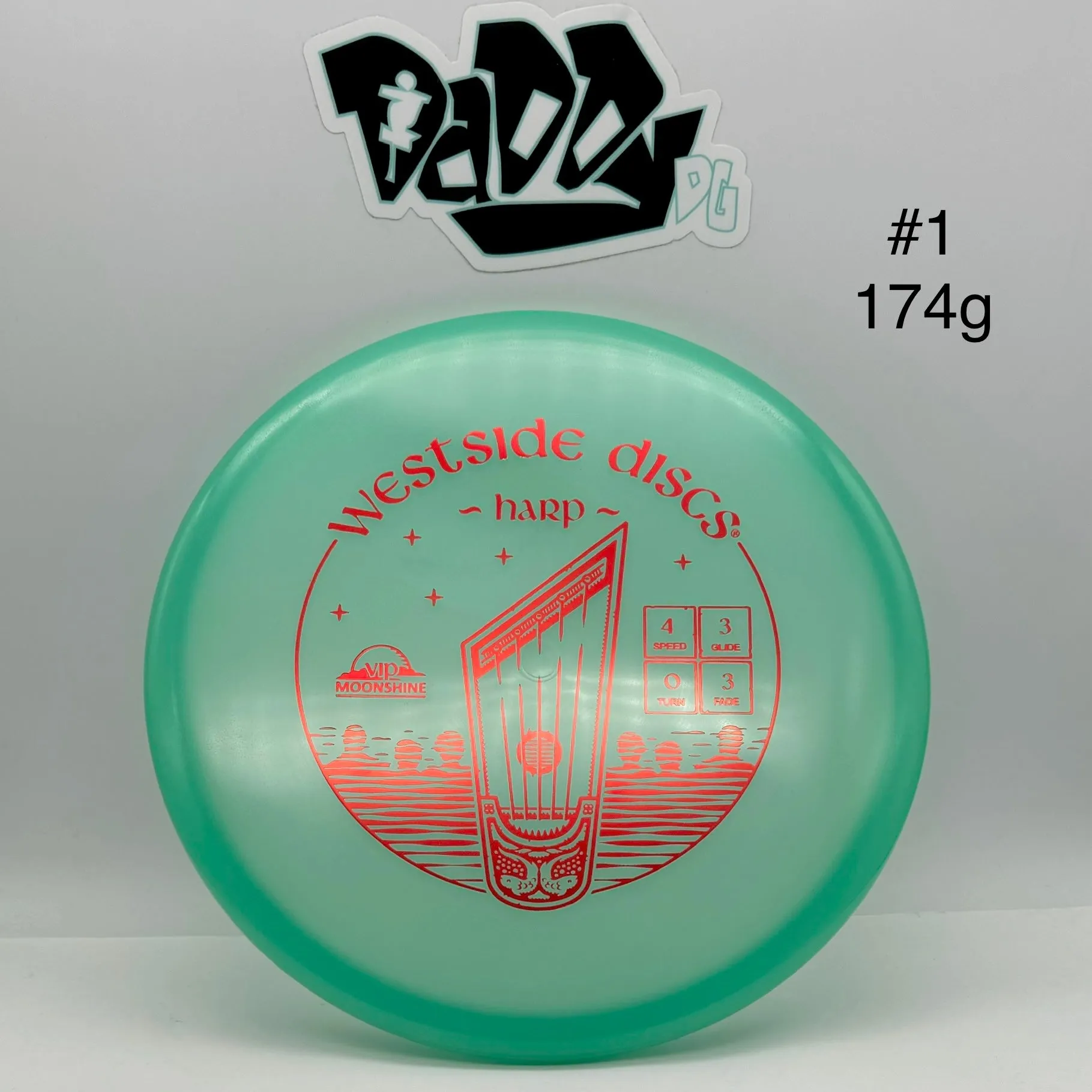 **NEW Westside Discs VIP Moonshine Harp Putt & Approach