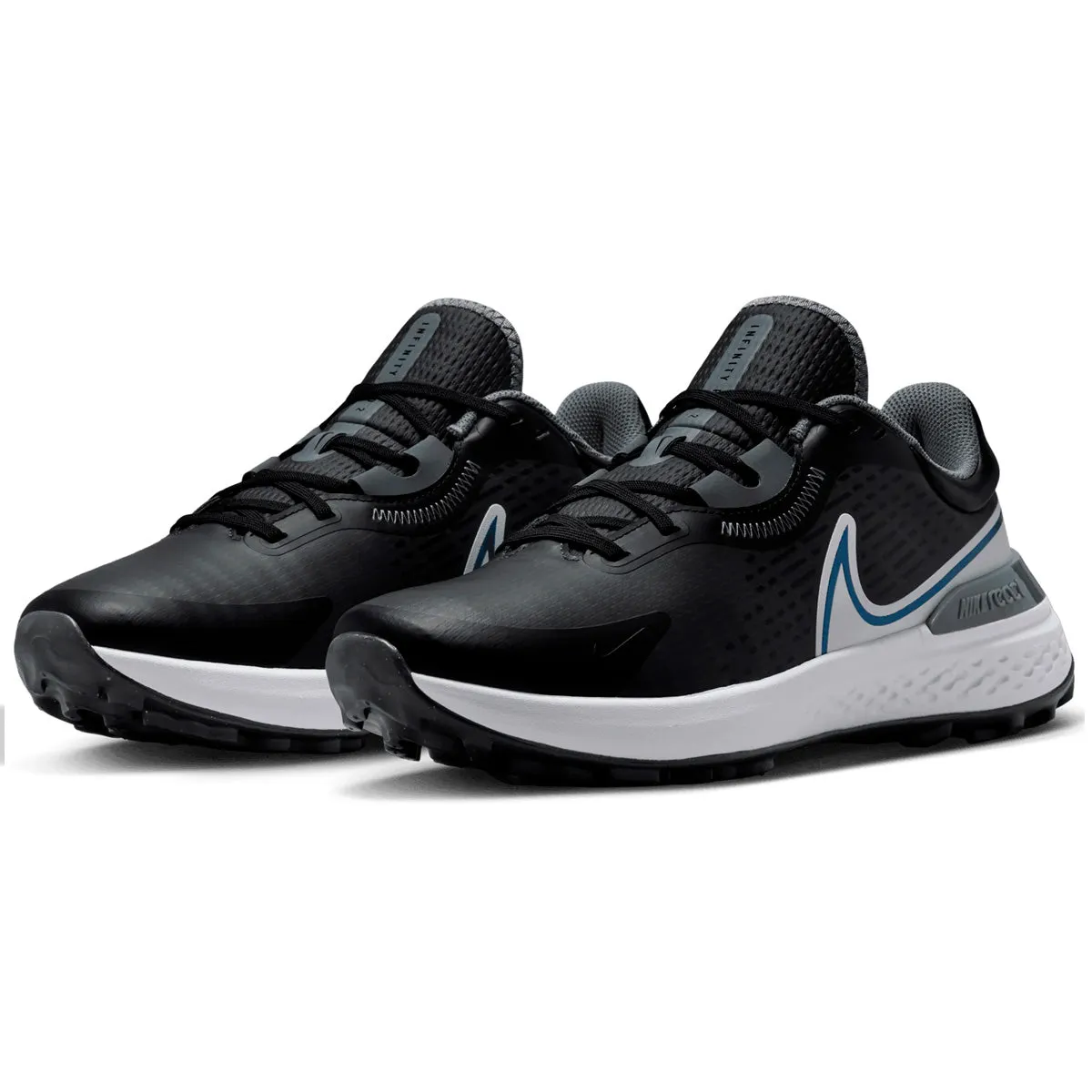 Nike Infinity Pro 2 Golf Shoes - Black Anthracite White Cool Grey