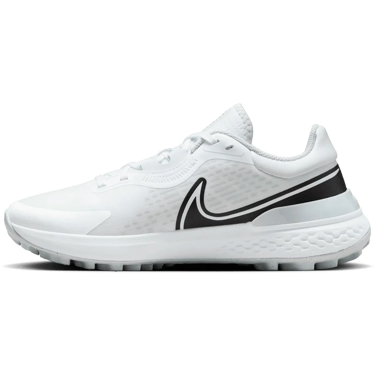 Nike Infinity Pro 2 Golf Shoes (White/Black/Pure Platinum/Wolf Grey)