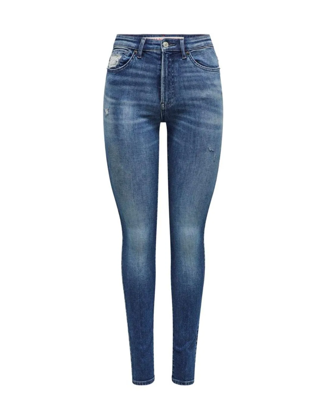 Pantalón vaquero Only Travis skinny azul marino para mujer